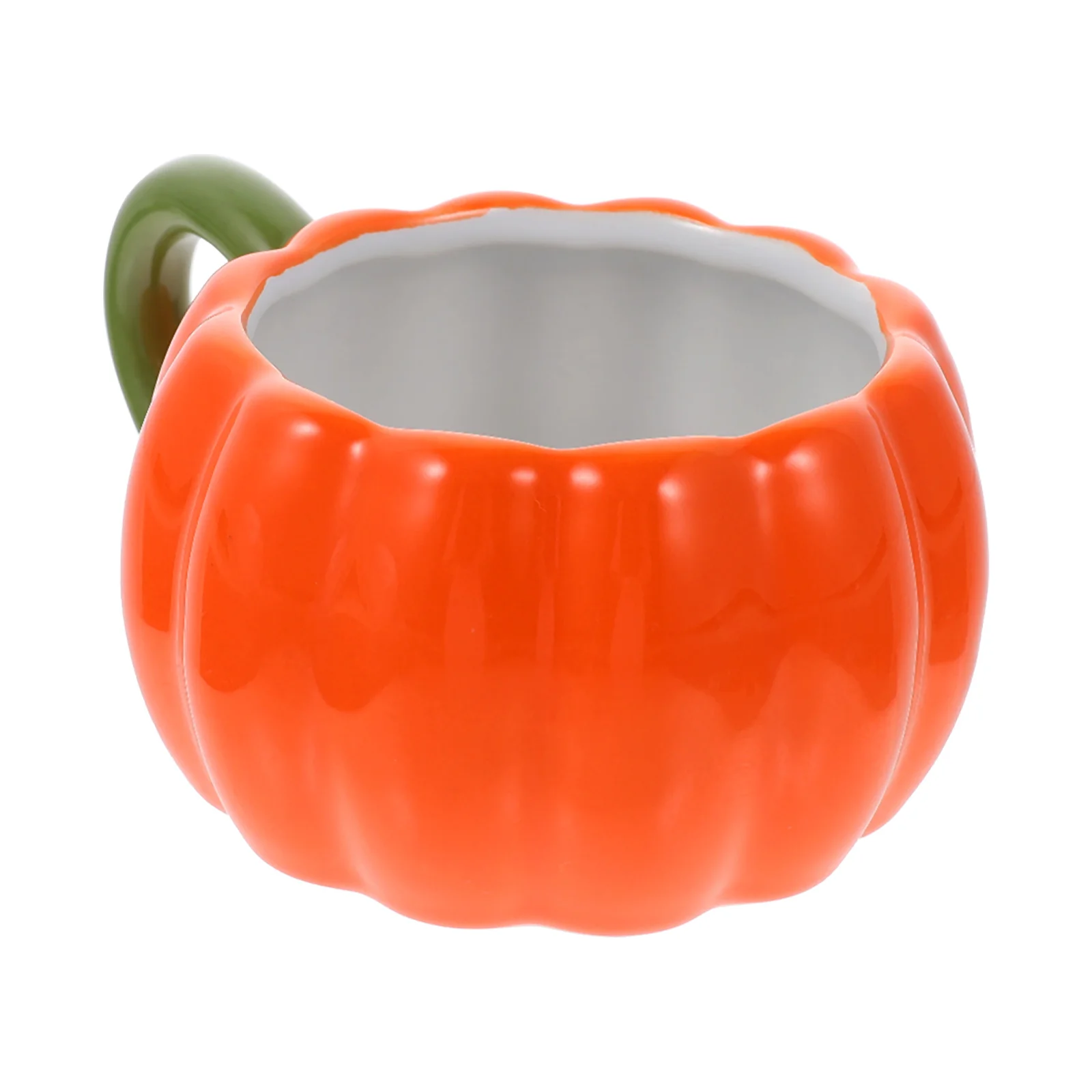 

Mug Pumpkin Ceramic Cup Coffeewater Cups Mugs Tea Drinking Fall Decorative Tumbler Soup Household Orangeoffice Drink Large Home