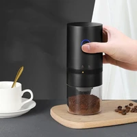 electric coffee grinder cafe automatic beans mill portable espresso machine maker for cafe home travel usb rechargeable machine