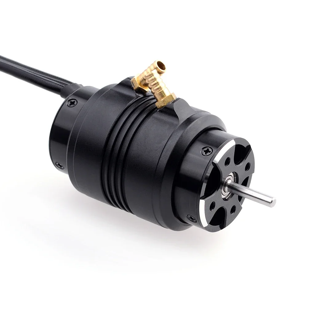 Фото Комплект UniFlyROCKET-RC: Бесщеточный двигатель 2948/2958/2968 и ESC 70A с водяным охлаждением (29-S/29-L) для радиоуправляемых лодок Traxxas 600-800 мм №5