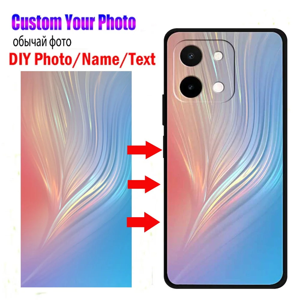 Персонализированные чехлы для телефонов на заказ Vivo Y28 4G чехол из ТПУ сделай сам