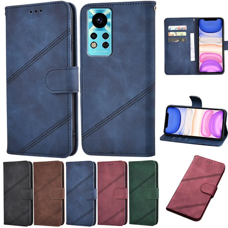 

Vintage Book Case For Infinix Note 12i 2022 6.7" чехол Flip Wallet Leather Fundas For Infinix Note12i 2022 X667 Case Phone Bags