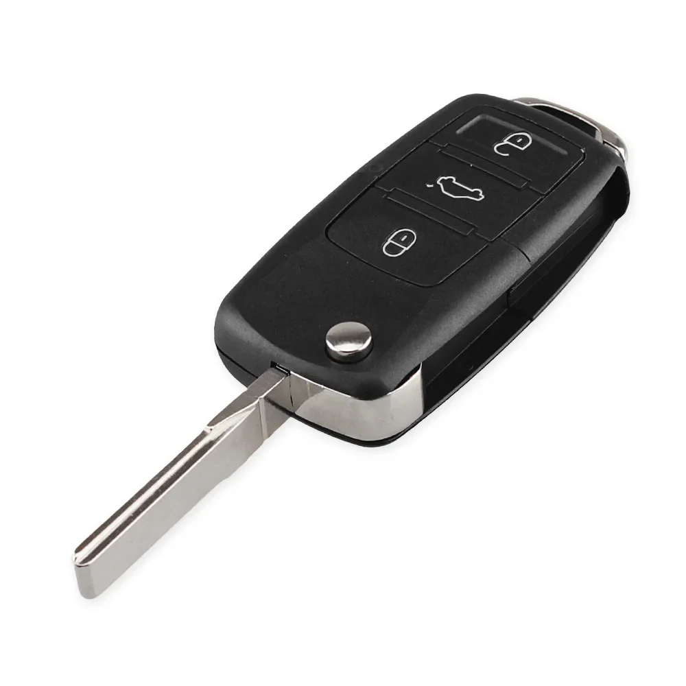 

KEYYOU Uncut/Cut Blade 2/3 BT дистанционный Раскладной Автомобильный ключ для VW Volkswagen MK4 Bora Golf 4 5 6 Passat Polo камера Bora Touran