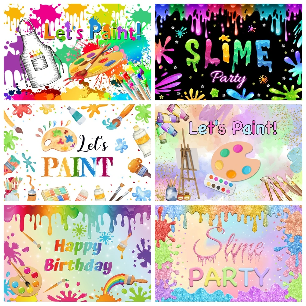 Yeele виниловый фон для фотосессии Let's Paint