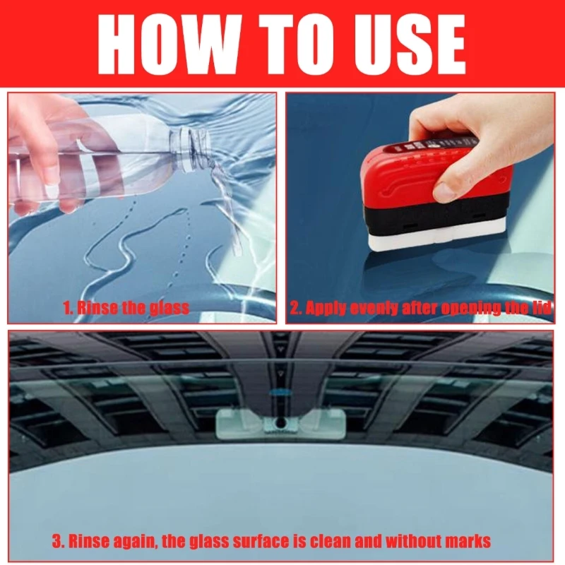 Аппликатор для очистки автомобильного оконного стекла очиститель масляной