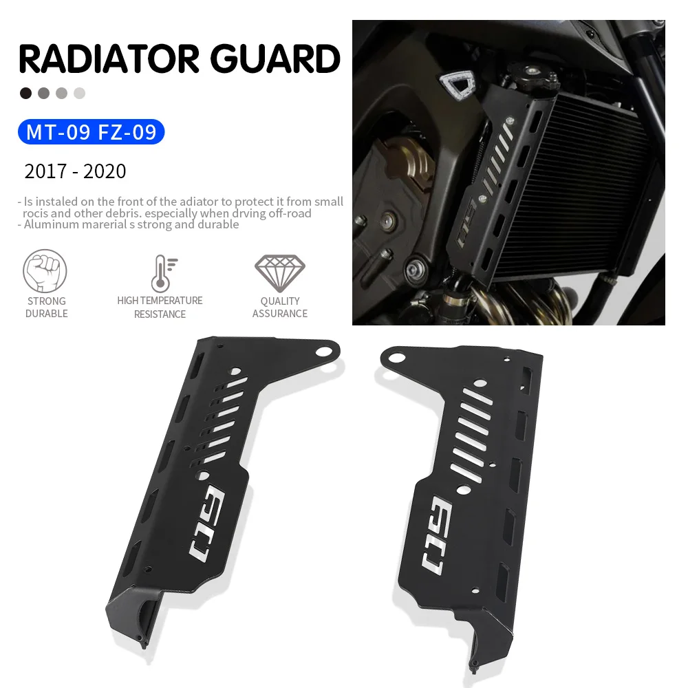 

For YAMAHA MT-09 2017~2020 Motorcycle Radiator Guard Side Cover Radiator Guard Side Cover Guard Set YAMAHA MT-09/SP 2018~2020