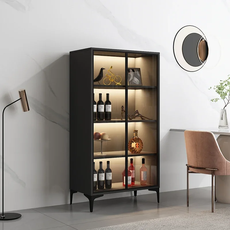 Современный простой винный шкаф обеденный боковой маленькая модель Роскошный