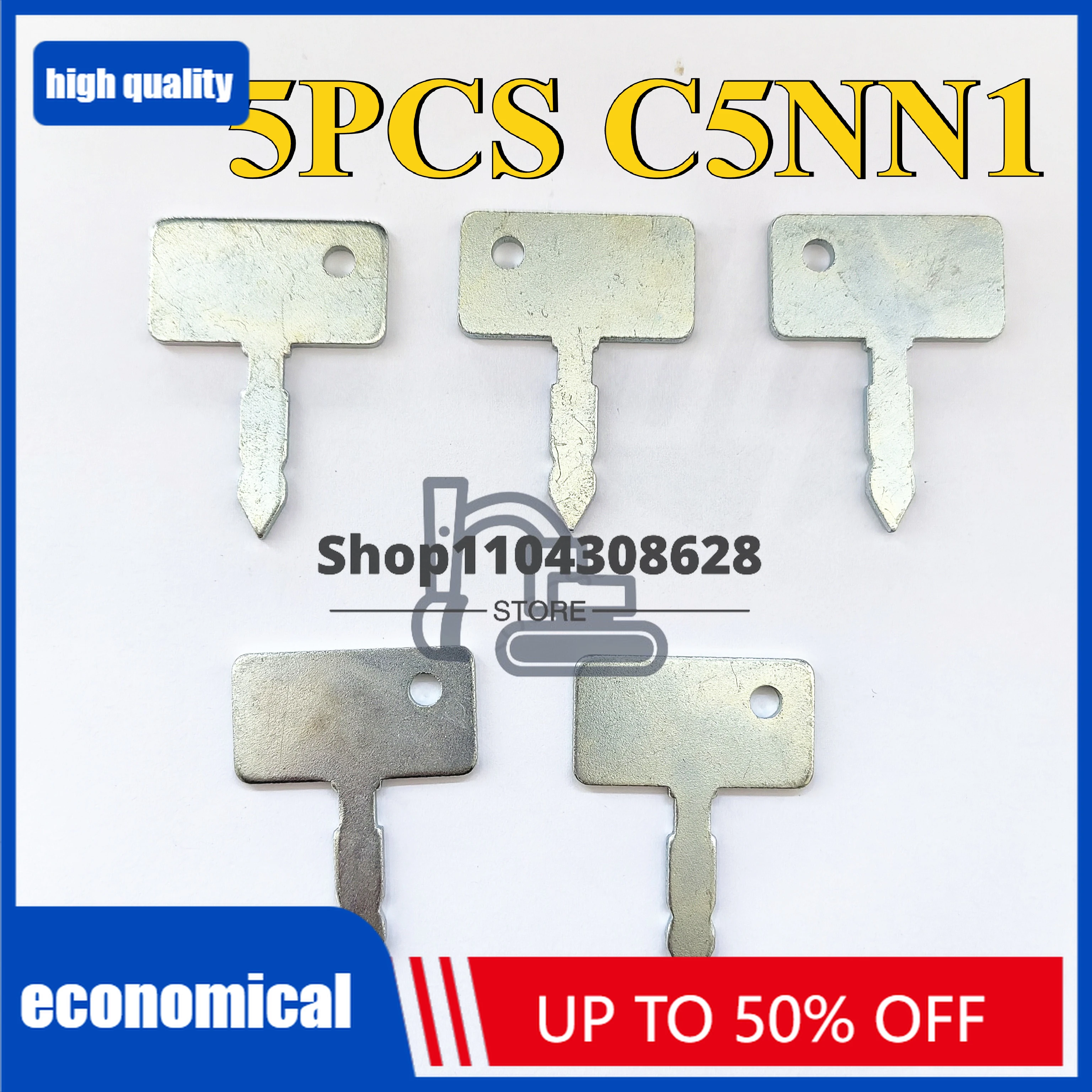 Новые ключи зажигания C5NN11603B (5 шт.) для двигателей 3400, 340A, 340B, 3430, 345, 345C, 345D (art.: 3920da45bb4f6) - 3920da45bb4f6