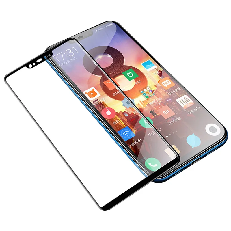 ZUCZUG For Xiaomi Mi8 Mi8 SE Tempered Glass 9H Hardness Full Cover Full Screen Protector Glass For Xiaomi Mi 8 Tempered Glass