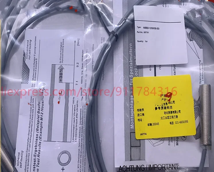 3 шт. новый бесконтактный NBB4-12GM50-E2 NBB4-12GM50-E2-V1 NBN4-12GM30-E0 NBB4-12GM50-E0 NBB4-12GM50-E0-V1