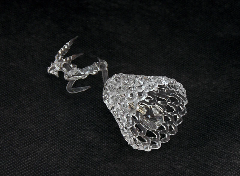 Колокольчик хрустальный Козерог малый Гусь Хрустальный GH-L045 |