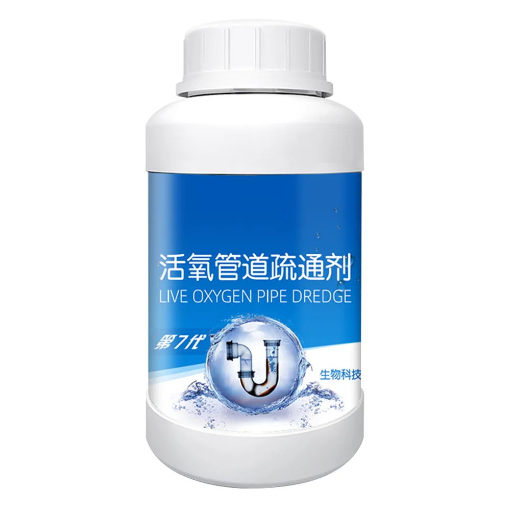 

Tub Household Sewage Powerful Quick Foaming Dissolve Grease Toilet Bottled Kitchen Pipe Dredging Oil Plug Sink Drain Cleaner