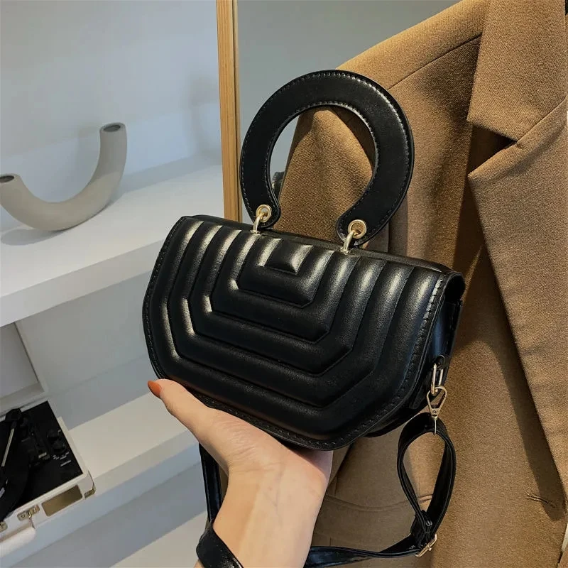 

Cute Handbag High Quality Leather Shoulder Bags for Women Designer Purses Crossbody Bag Brand Saddle Bag Women Satchel Hand Bag