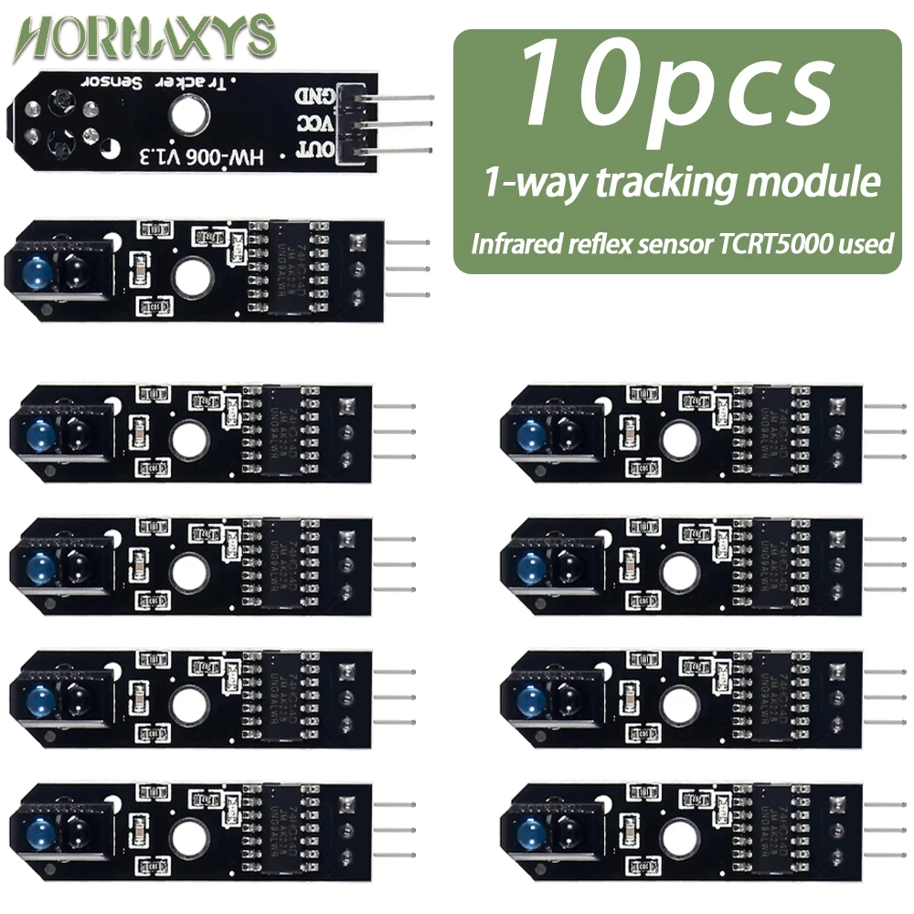10 шт. TCRT5000 3-контактный модуль слежения ИК-инфракрасная линия отражения трек
