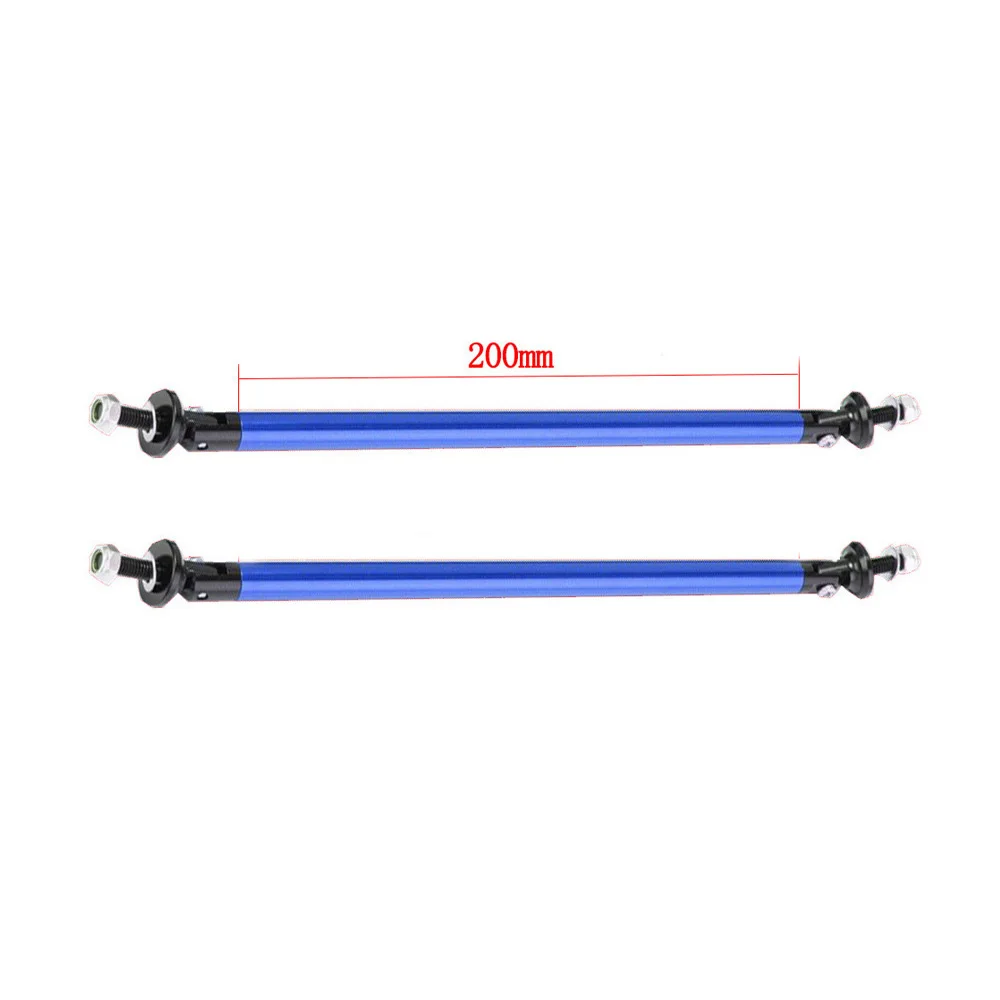 

200mm 2PCS Racing Car Retrofit Car Telescopic Surround Pull Rod Front Lip Pull Rod