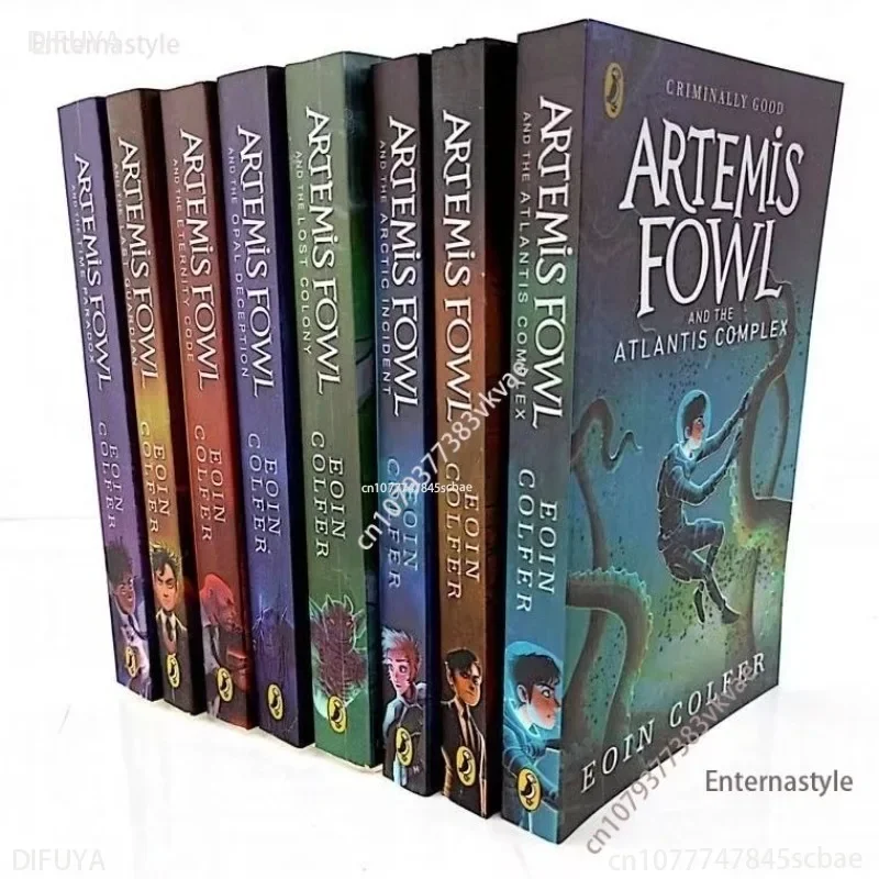 Artemis Fantasy Adventure Series 8 том английский оригинальный роман Fowl совершенно новая версия