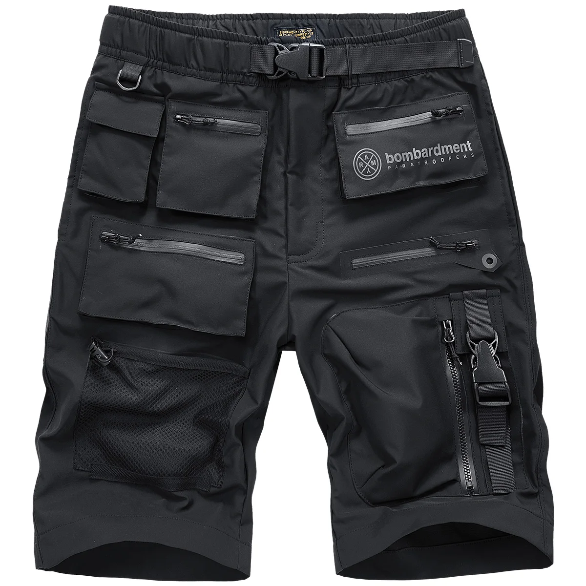 2022 Summer Tactical Bomber Shorts Men Fashion Functional Multi Pockets Shorts Techwear Hip Hop Streetwear Short Pants WB739