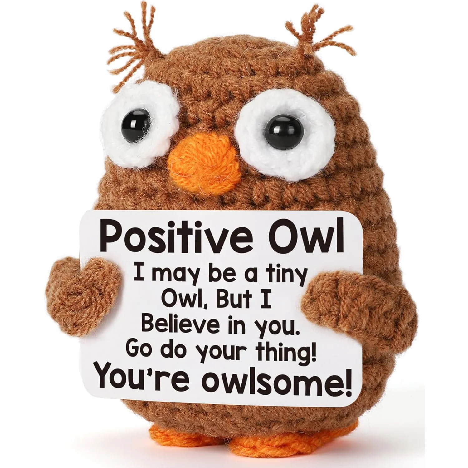 

Вязаная игрушка-сова