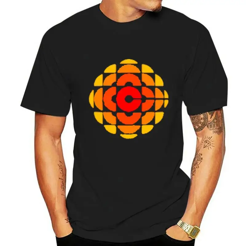 

Ретро CBC Logo - PC54R Port Co. Ringer Tee