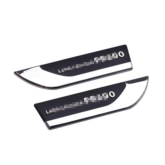 Для Toyota Land Cruiser 200, FJ200, Prado 150, FJ150, FJ120, 2003-2020, нержавеющая сталь, АБС, OE стиль, боковая эмблема, наклейка, аксессуары