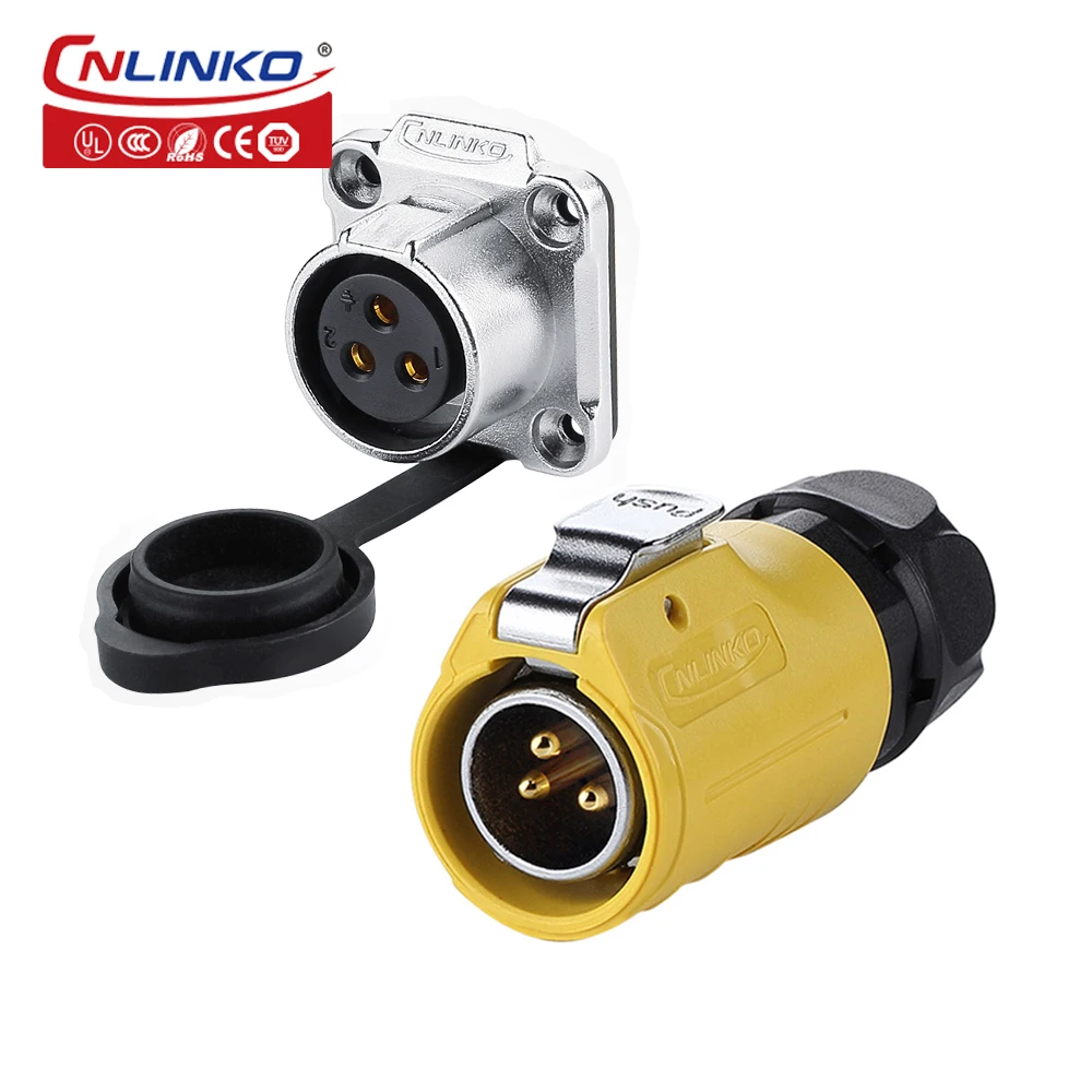 Кабель быстрого соединения Cnlinko M20 12 В 20 А 3-контактный разъем для аккумулятора