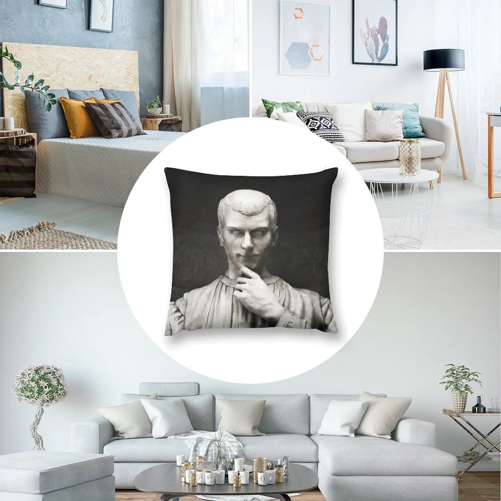 Декоративные наволочки Machiavelli для гостиной