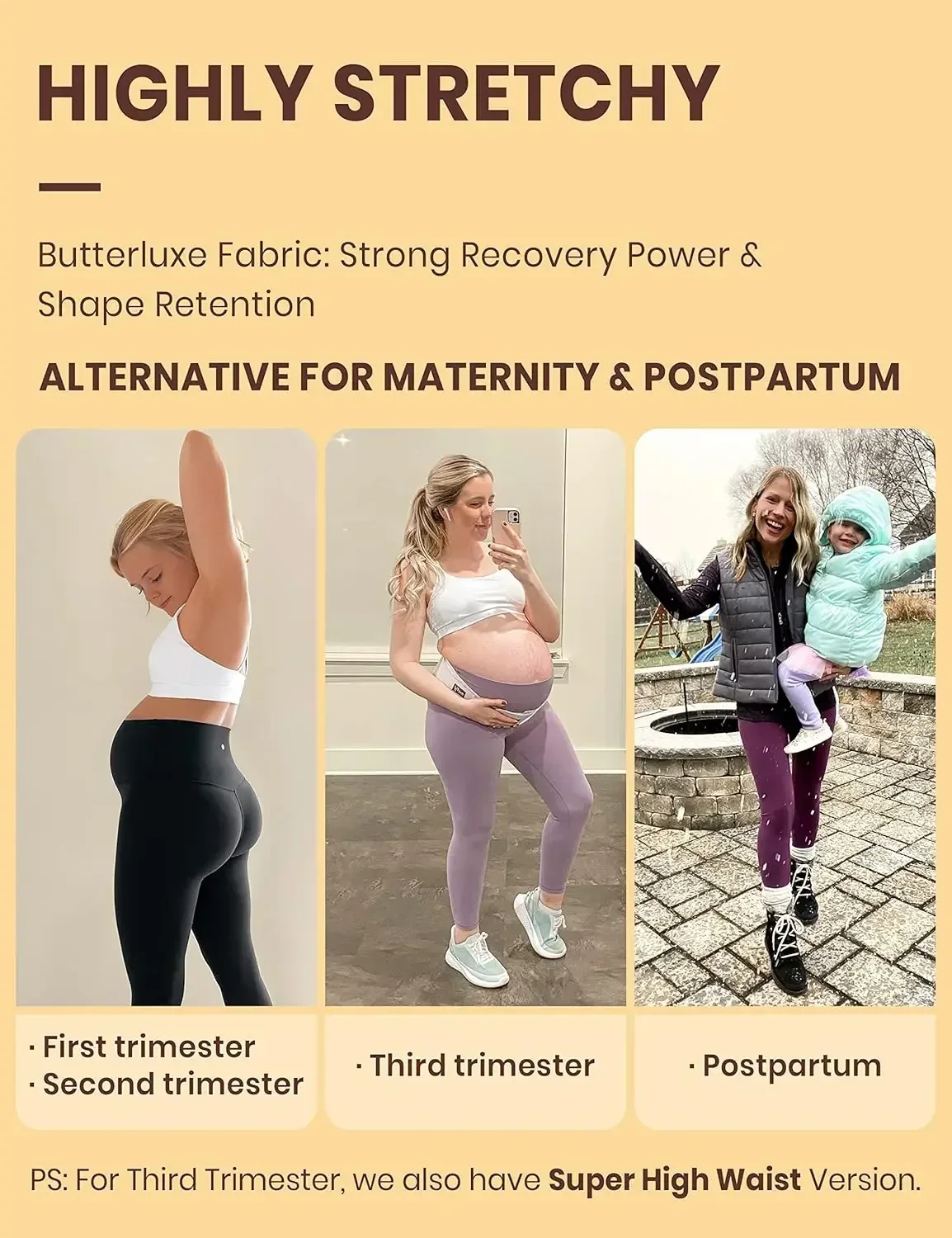 Фото Леггинсы для отдыха CRZ YOGA Butterluxe с высокой талией 25 дюймов — леггинсы для тренировок для женщин, мягкие брюки для йоги №3