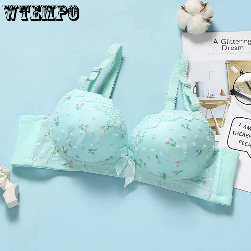 Милые бюстгальтеры сексуальное нижнее белье для девочек-подростков бюстгальтер