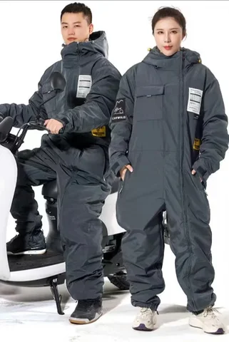 Мотоциклетная куртка, зимний холодостойкий ветрозащитный костюм, мотоциклетное снаряжение для беговых лыж, мужской и женский лыжный костюм