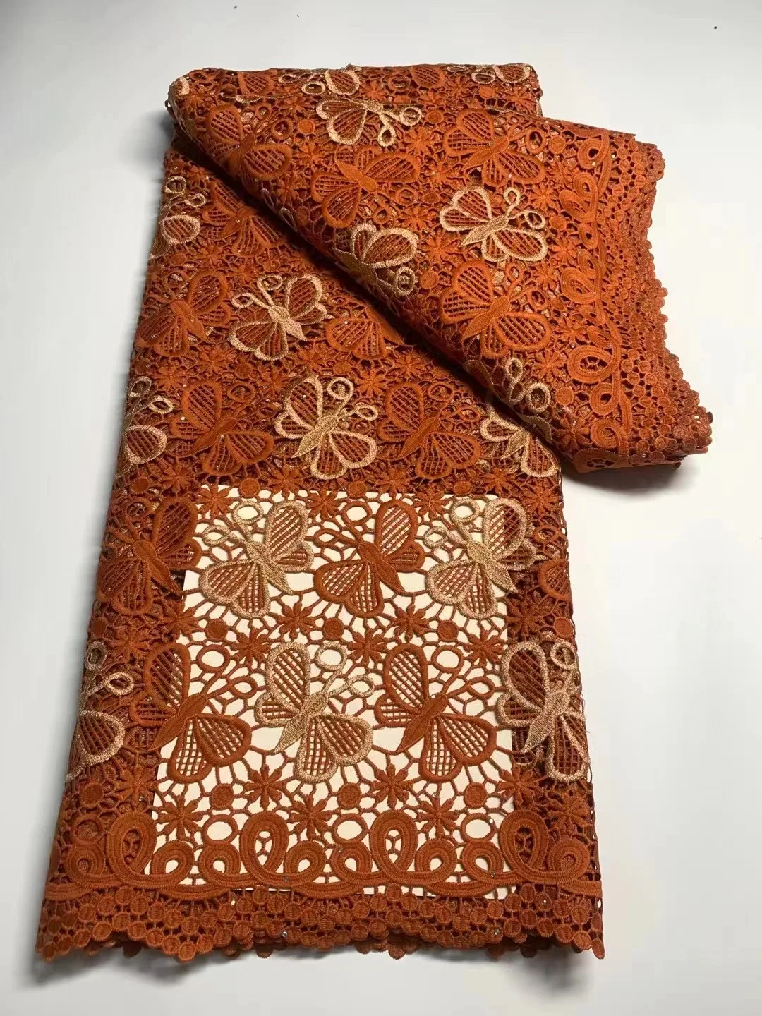 

Wholesale Cotton African Lace Fabric Swiss Voile Guipure Lace Fabric 2023 Nigerian Lace Fabrics Dry Lace With Stones for Women