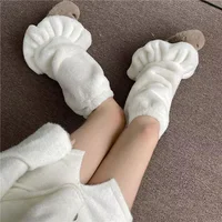 Fur Leg Warmers Japanese Harajuku Boot Cuffs Long Ankle Warmer JK Lolita Socks Boho Sock Sets Thigh Garter Winter Leg Warmers