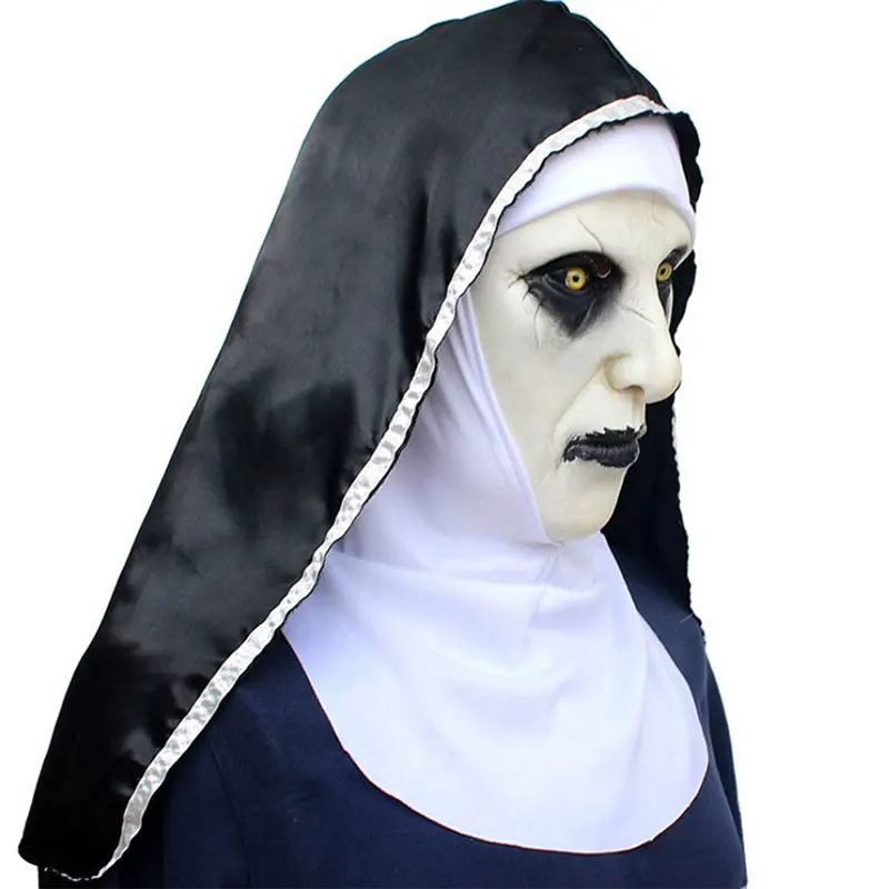 

Латексная маска монахини Valak для Хэллоуина