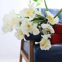 artificial flowers iris flower home decor wedding decoration fake flower ourwarm iris plant real touch home party decoration