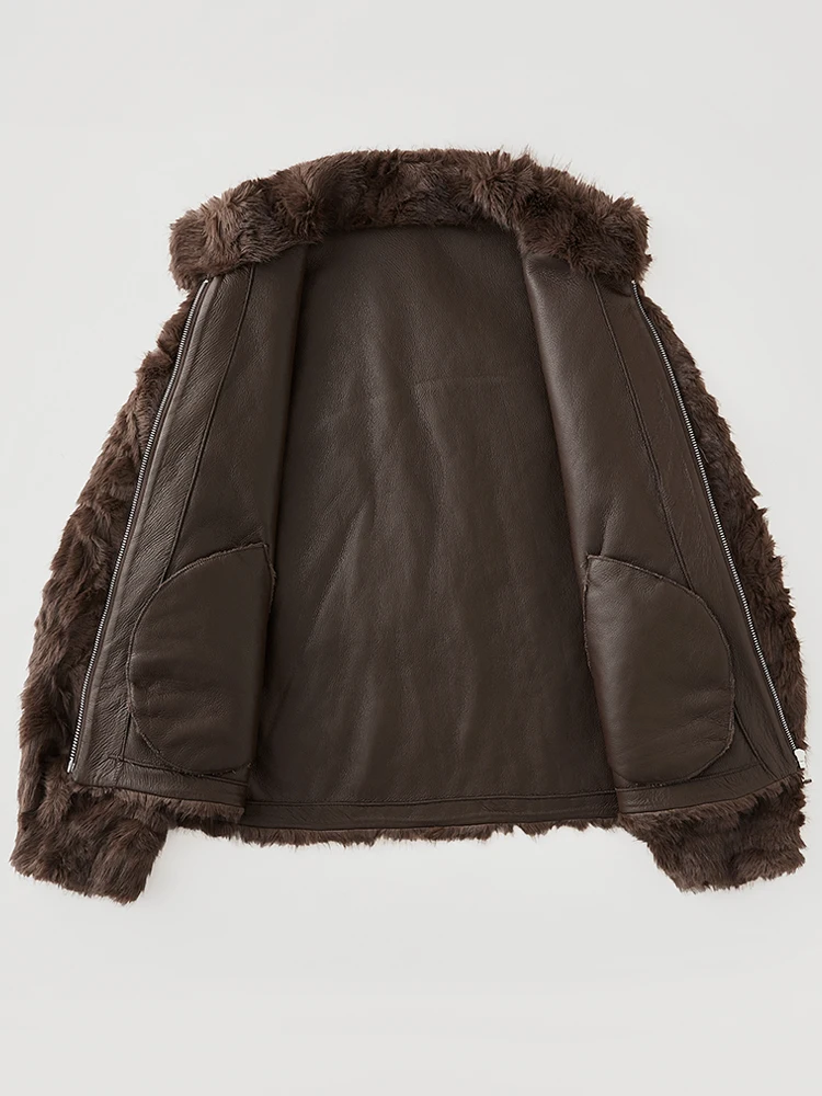 New Autumn and Winter Commuter Environmental Protection Tuscan Fur Outerwear Women Imitation Integrated Small Man Gracefu...