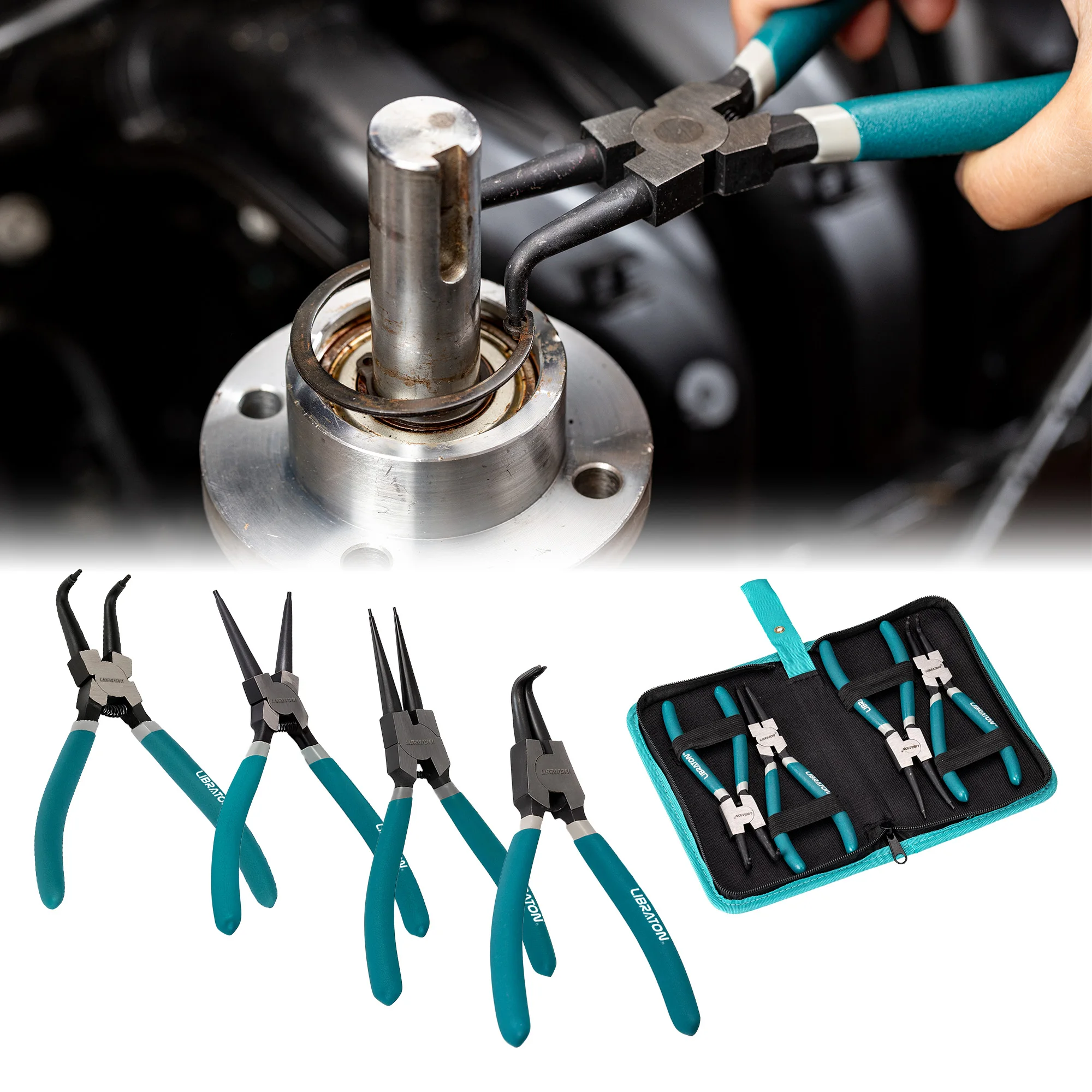 

Набор плоскогубцев LIBRATON, 4 шт.