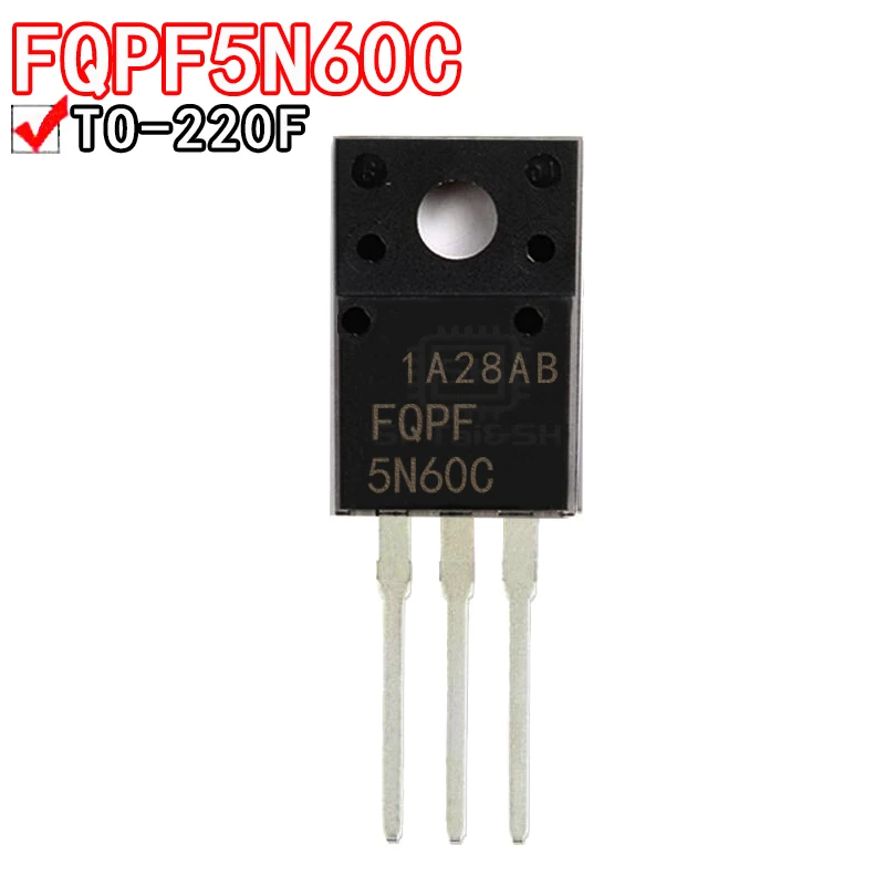 Reland Sun 5 Pz SMK0870F TO-220F – MOSFET N-Channel 8A 700V Per Circuiti Elettronici