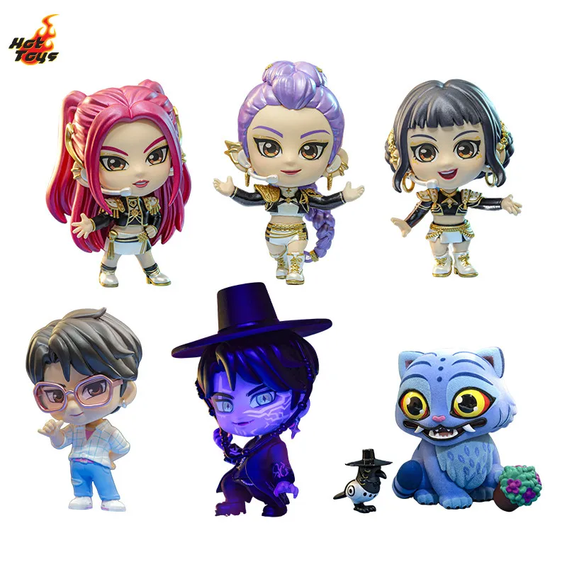 Коллекционная мини-фигурка Hot Toys Cosbaby S: K-Pop айдолы Луми и Цинь Юй, ПВХ-фигурка для декора рабочего стола, для взрослых коллекционеров (art.: 3920dc2cf56d7) - 3920dc2cf56d7