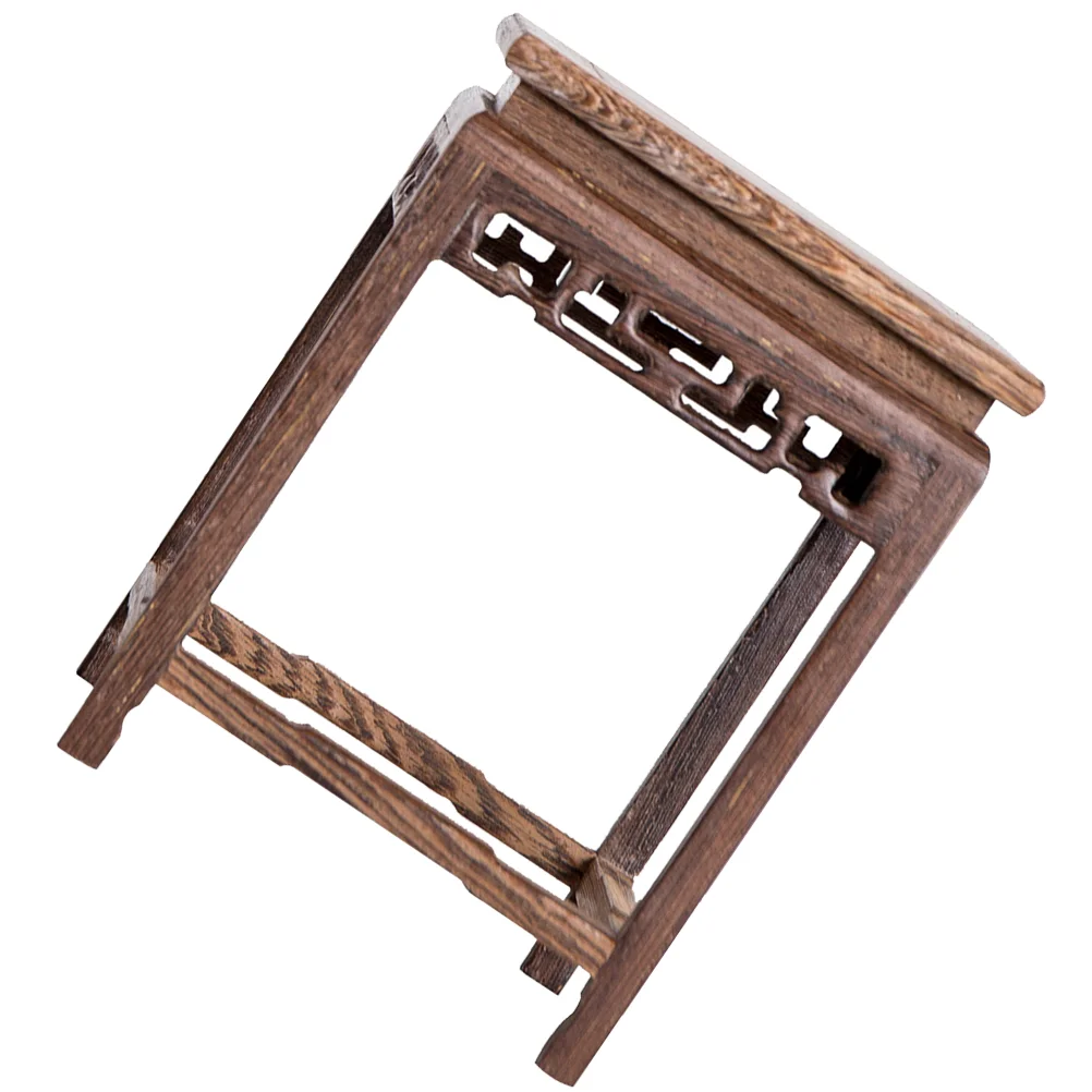 

Base Decoration Home Home Display Pedestal Chinese Style Planter Stand Wooden Flowerpot Supplies Office