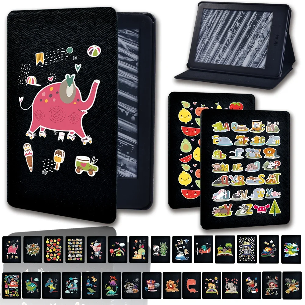 Кожаный чехол-подставка для планшета Kindle Paperwhite 1 2 3 4 чехол 2019/2016 защитный 5 11-го