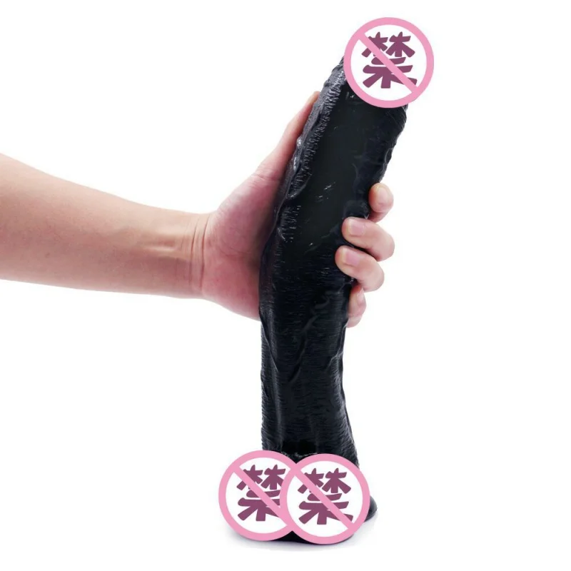 Очень большой присоска имитация пениса женский удлиненный фаллоимитатор
