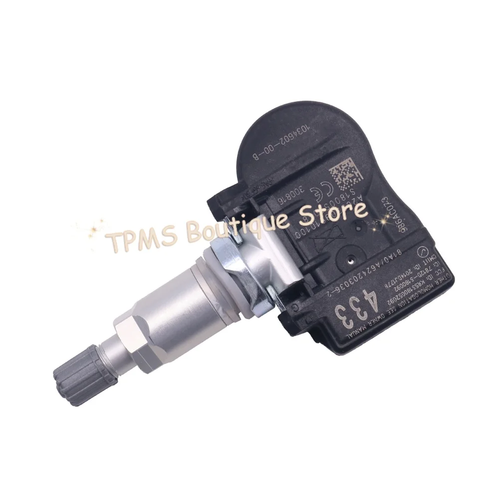 Фото Датчик давления в шинах TPMS, автомобильные аксессуары 1034602-00-B 1034602-00-A 1034602-00-C 433 МГц, 4 шт. для Tesla Model S X 3 №3