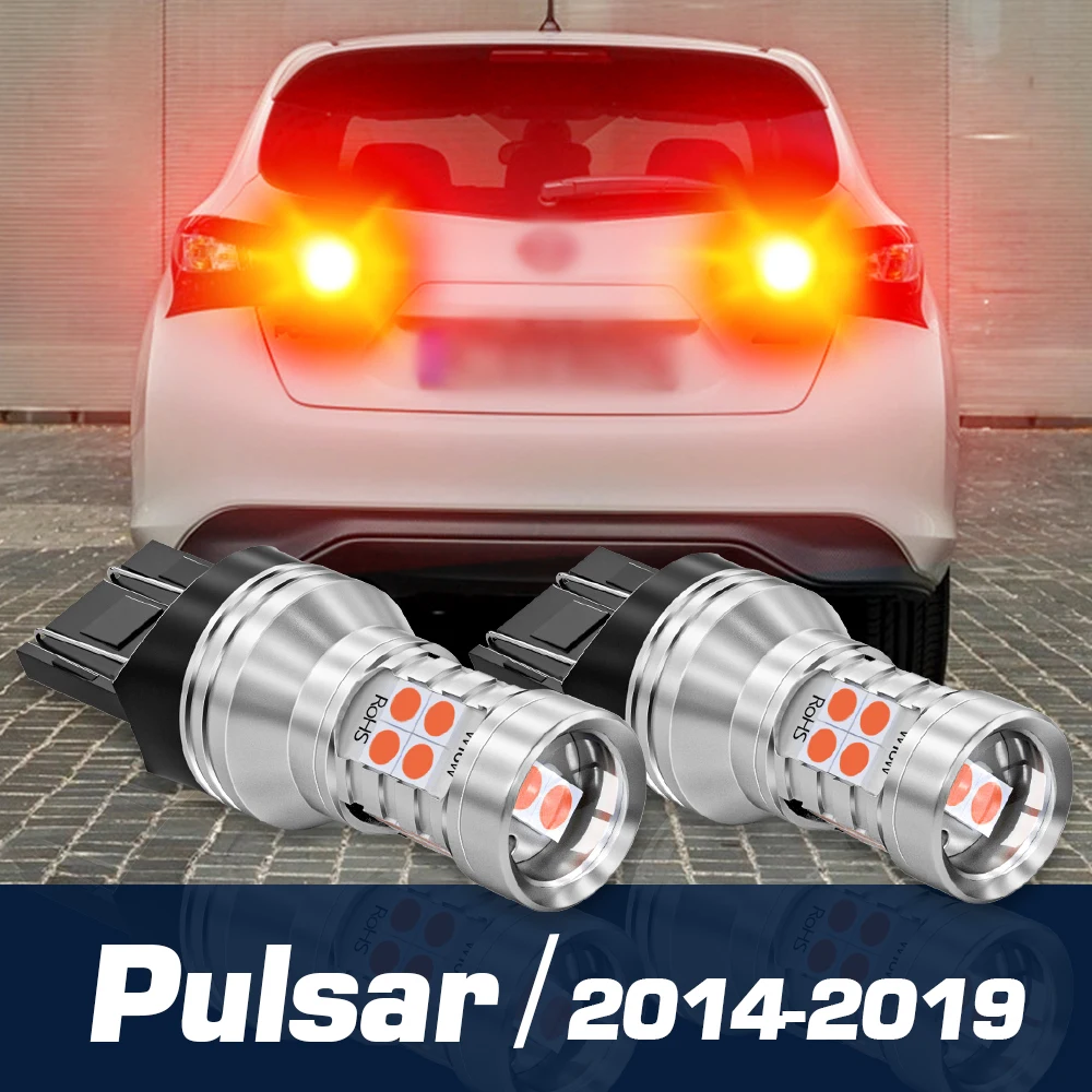 

2pcs LED Brake Light Canbus Accessories For Nissan Pulsar C13 2014 2015 2016 2017 2018 2019