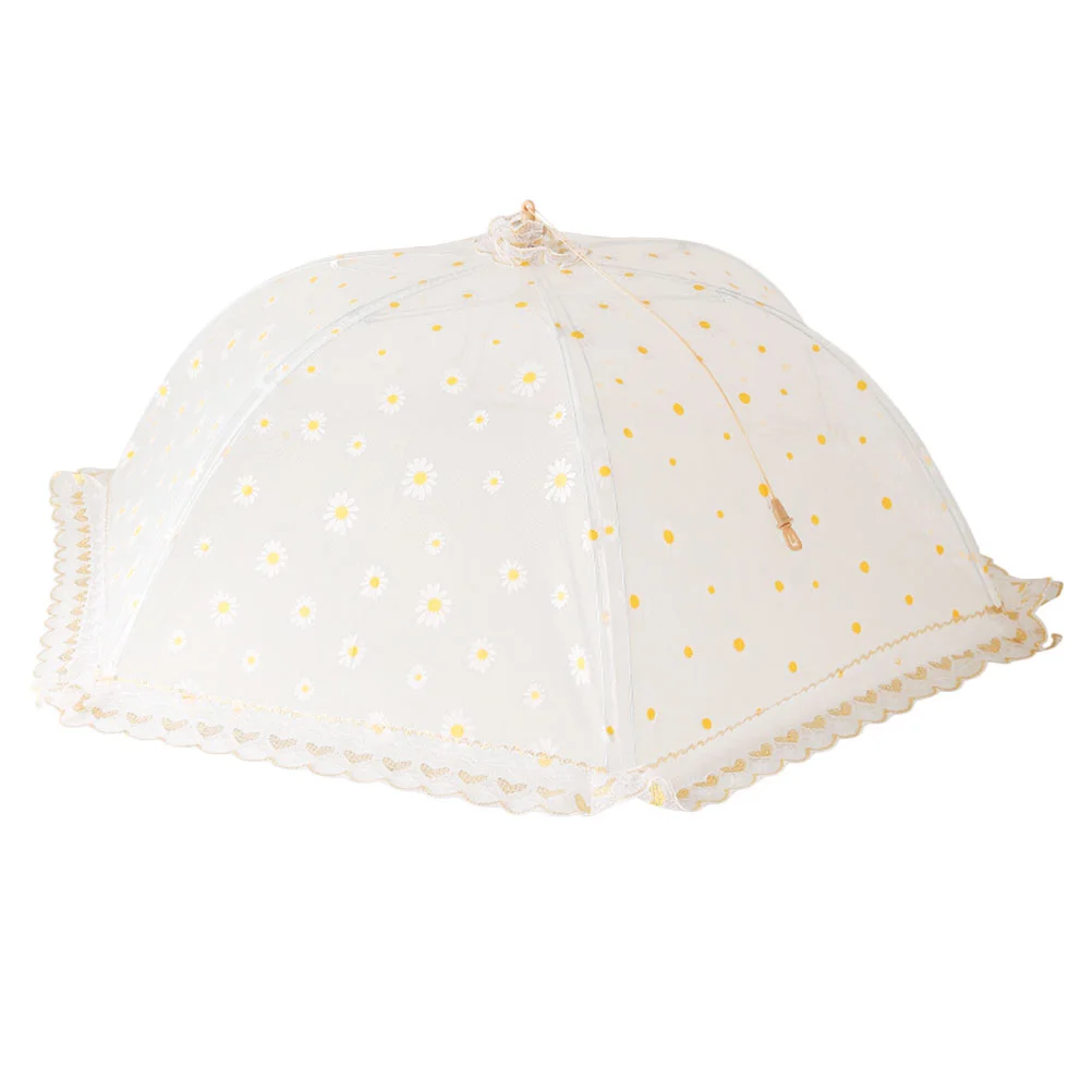

Household Food Cover Umbrella Outdoor Food Tents Picnics Grille Kitchen Supply Net Food Umbrella Tabletop Food Cover