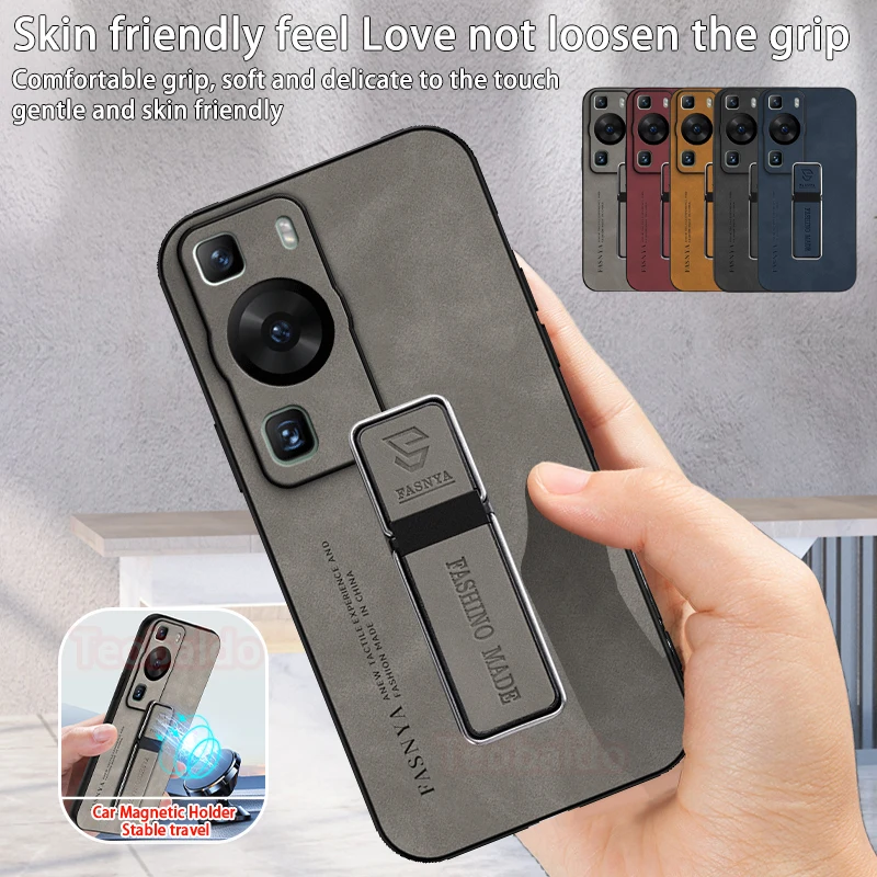 Чехол для Huawei P60 Pro роскошный противоударный бампер мягкий силиконовый чехол