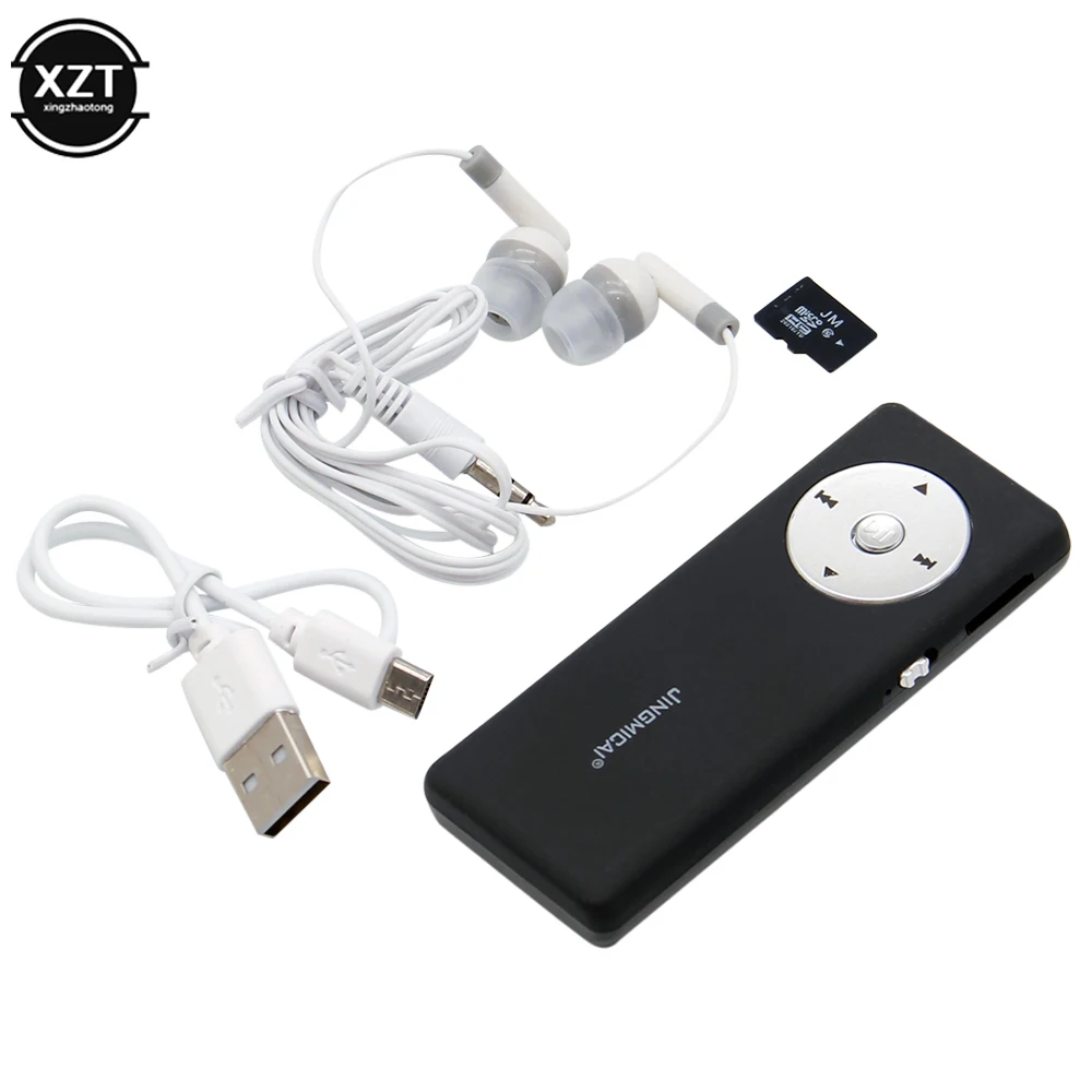 

Portable Mini MP3 Player USB MP3 Music Players with Memory Card & Headset Support External Playback for Sport Learning Supplies