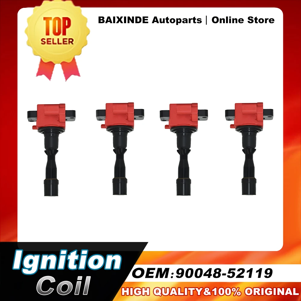 

1/4 шт. OEM 90048-52119 9004852119 90048 52119 Катушка зажигания для DAIHATSU FK0040 Автозапчасти автомобильные аксессуары Высокое качество