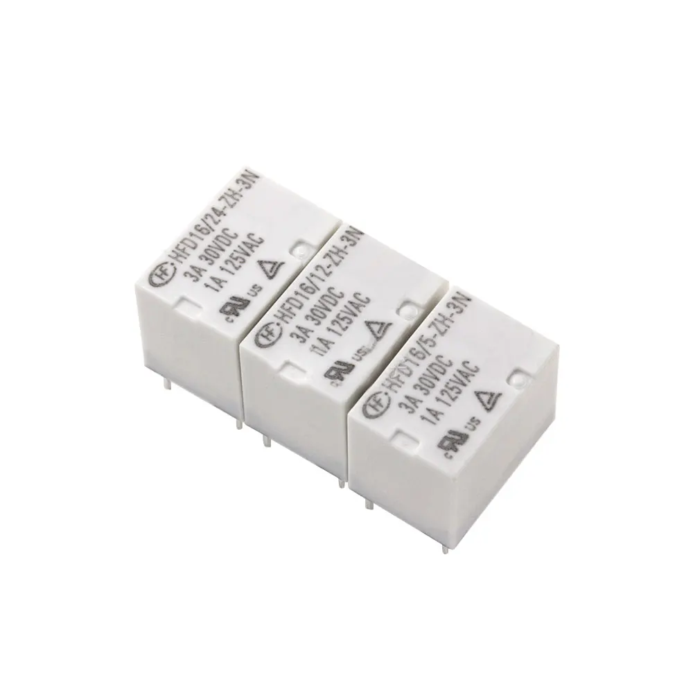 HFD16/05 12 24-ZH-3N реле 3A30VDC 5 шт.