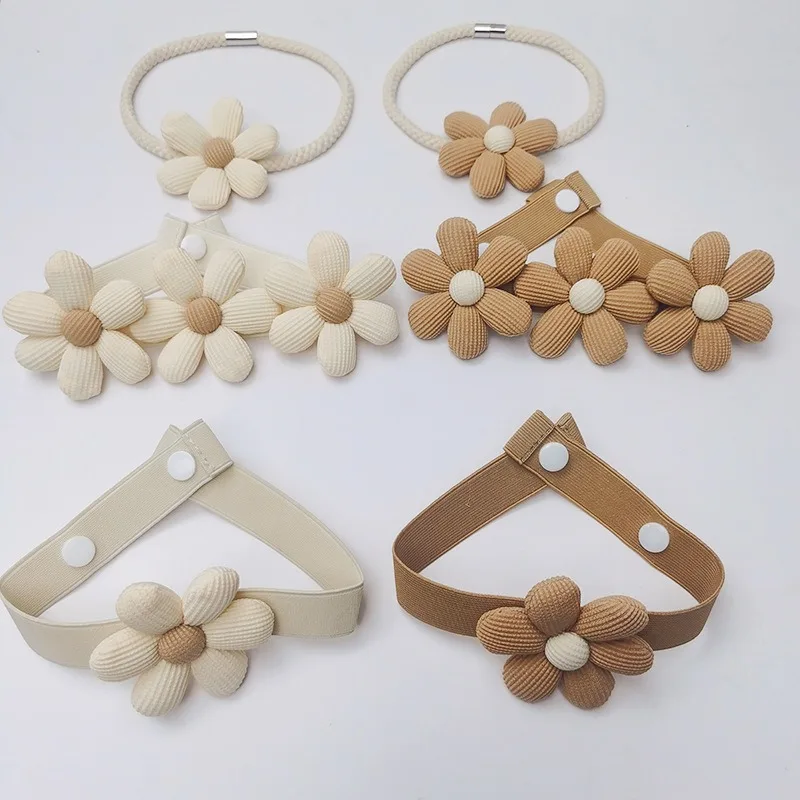 3D цветочные занавески завязки для автомобильных штор декоративные веревка