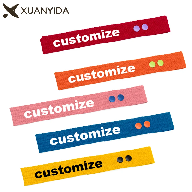 

Xuanyida Customized Keychain Embroidery Personalized Custom Keyring Climbing Club Your Text Luggage Tag