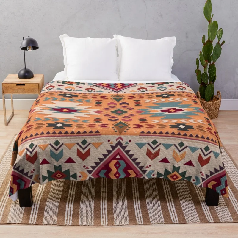 

Design Throw Blanket Textile For Winter Home