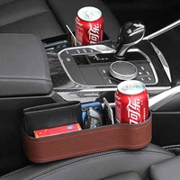 car cup holder seat organizer holder multifunctional auto seat gap storage box abs seat seam pockets trunk organizer